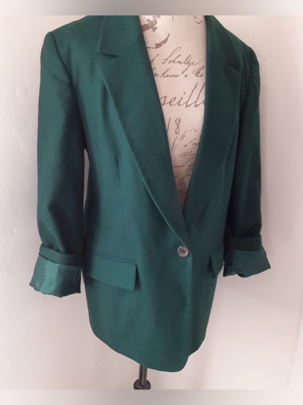 Pendleton Blazer Green Wool Jacket Vintage 12